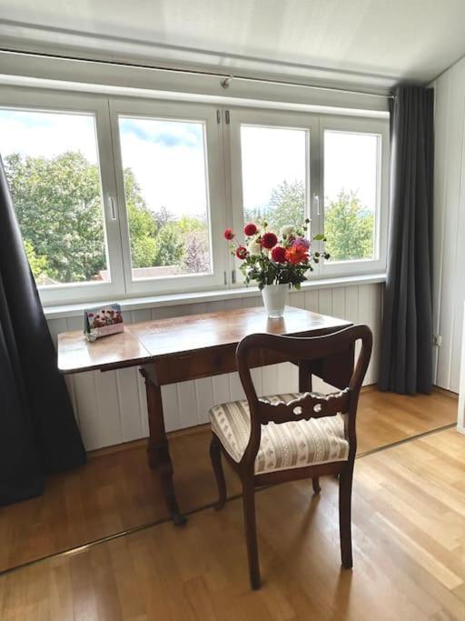 Sonnige Wohnung Am Lindenberg Lohfelden Esterno foto