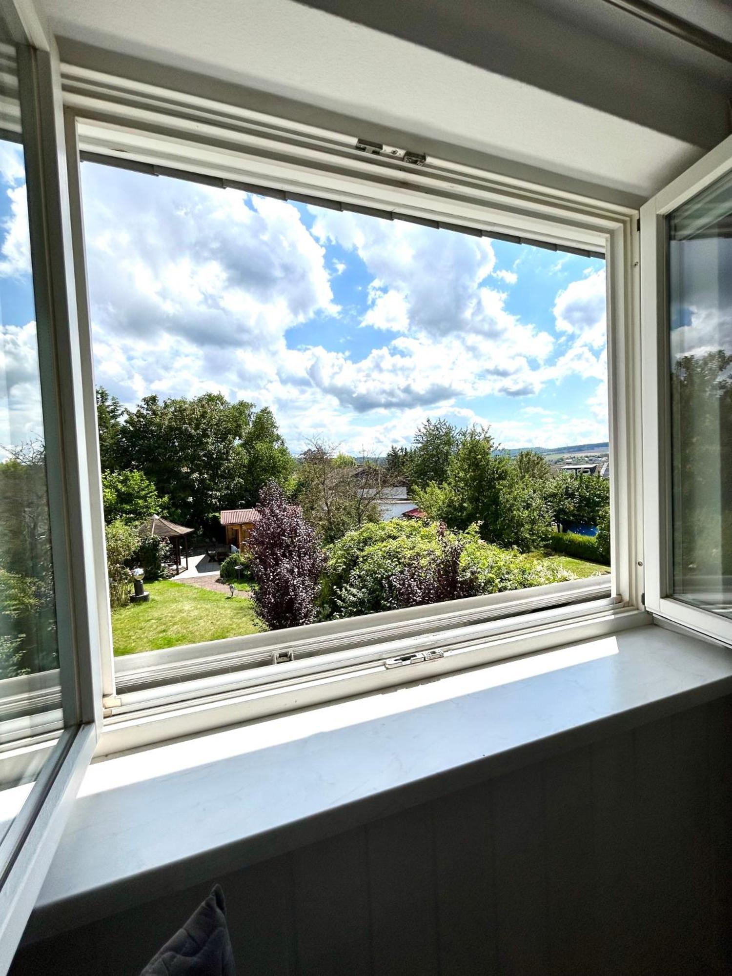 Sonnige Wohnung Am Lindenberg Lohfelden Esterno foto
